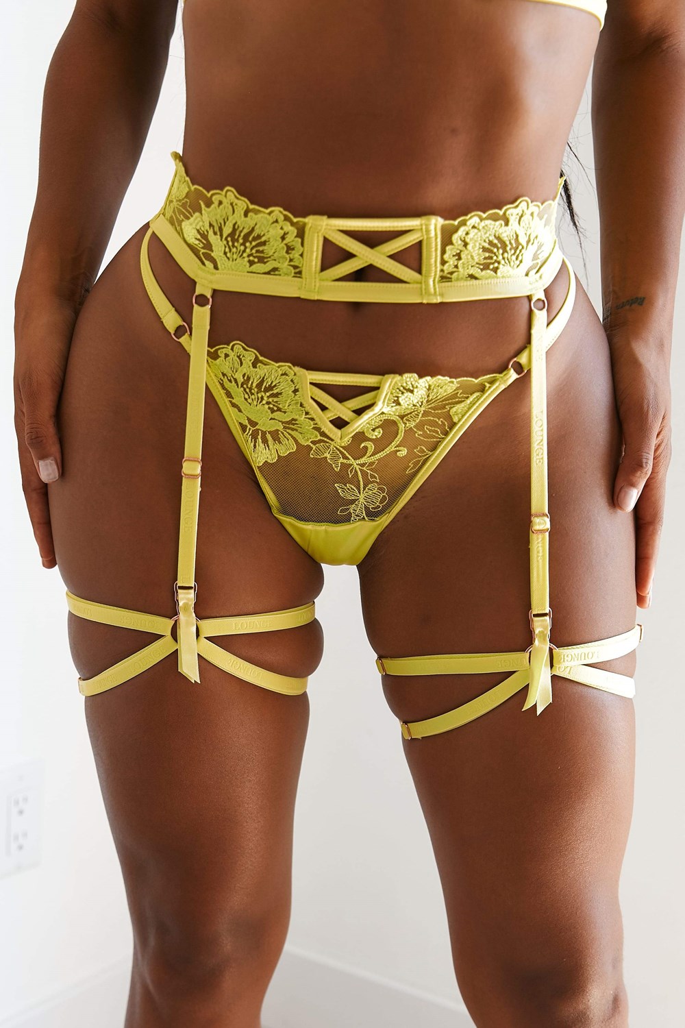 Lounge Underwear Ariella Intimates Set Jaune | VPIRFQ-613
