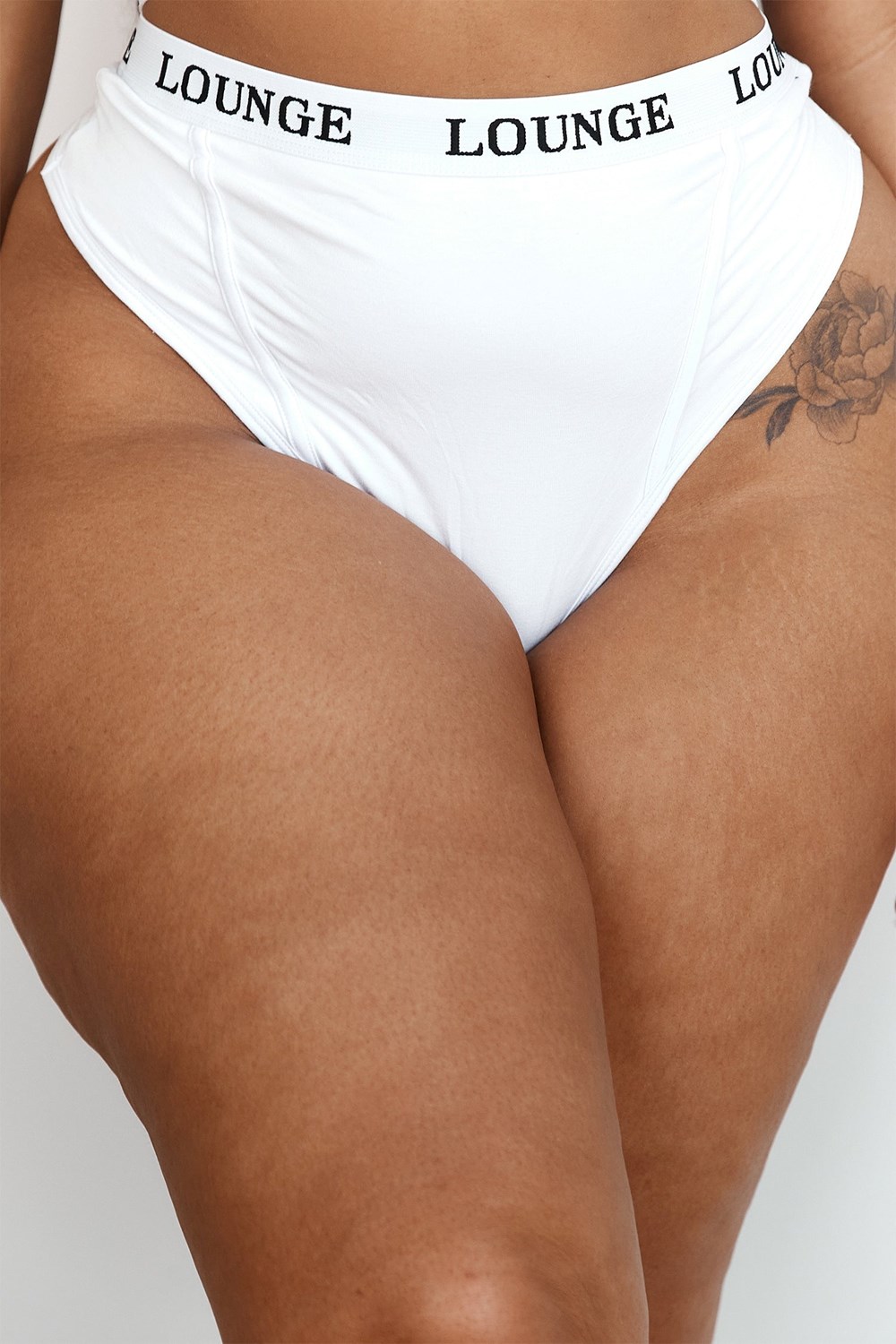 Lounge Underwear Bamboo Basic Lanières Blanche | WHQCEV-609