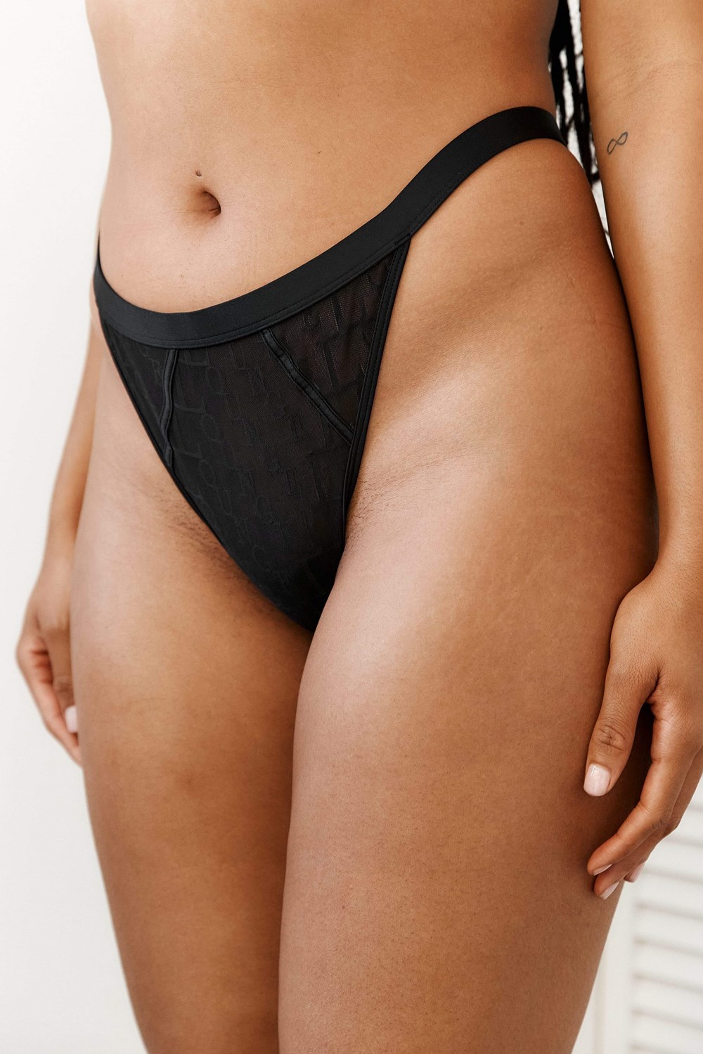 Lounge Underwear Chic Lanières Noir | LRIZTP-138