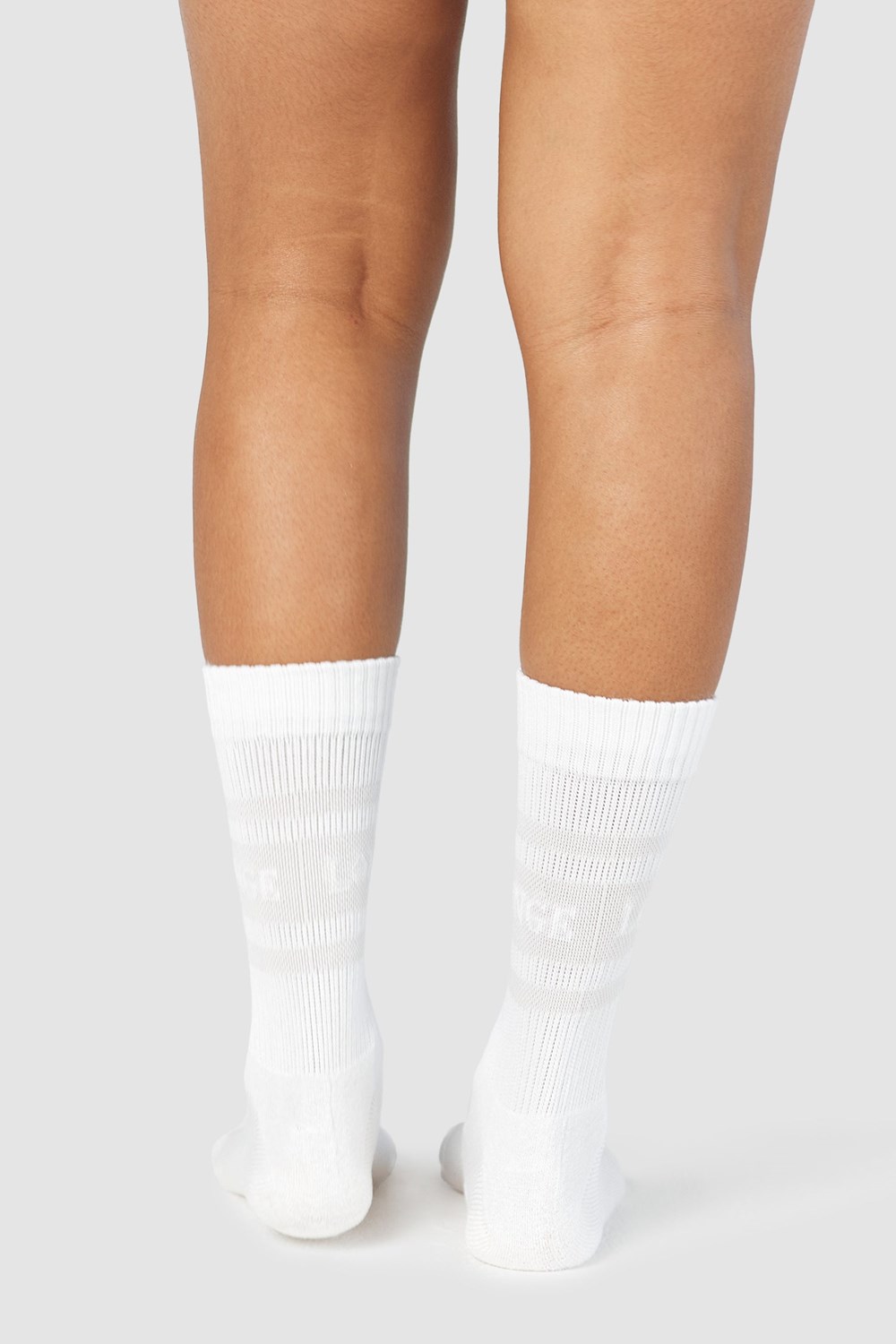 Lounge Underwear Essential Socks (Two Pack) Blanche | EYXAMT-123