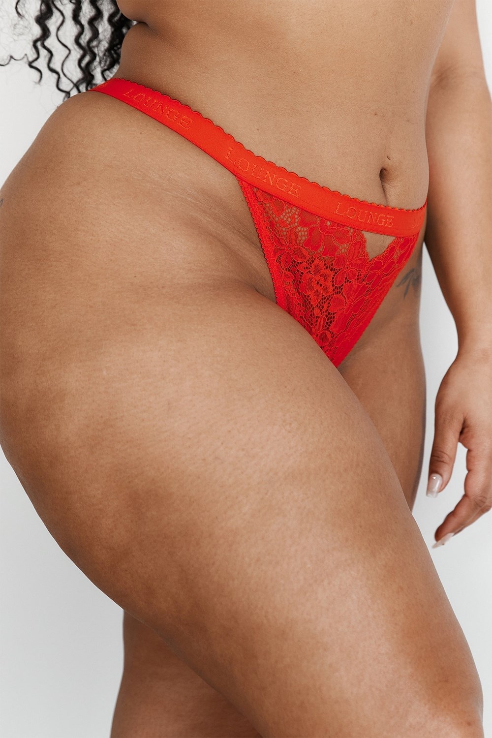 Lounge Underwear Flair Lanières Rouge | QKUMXS-987