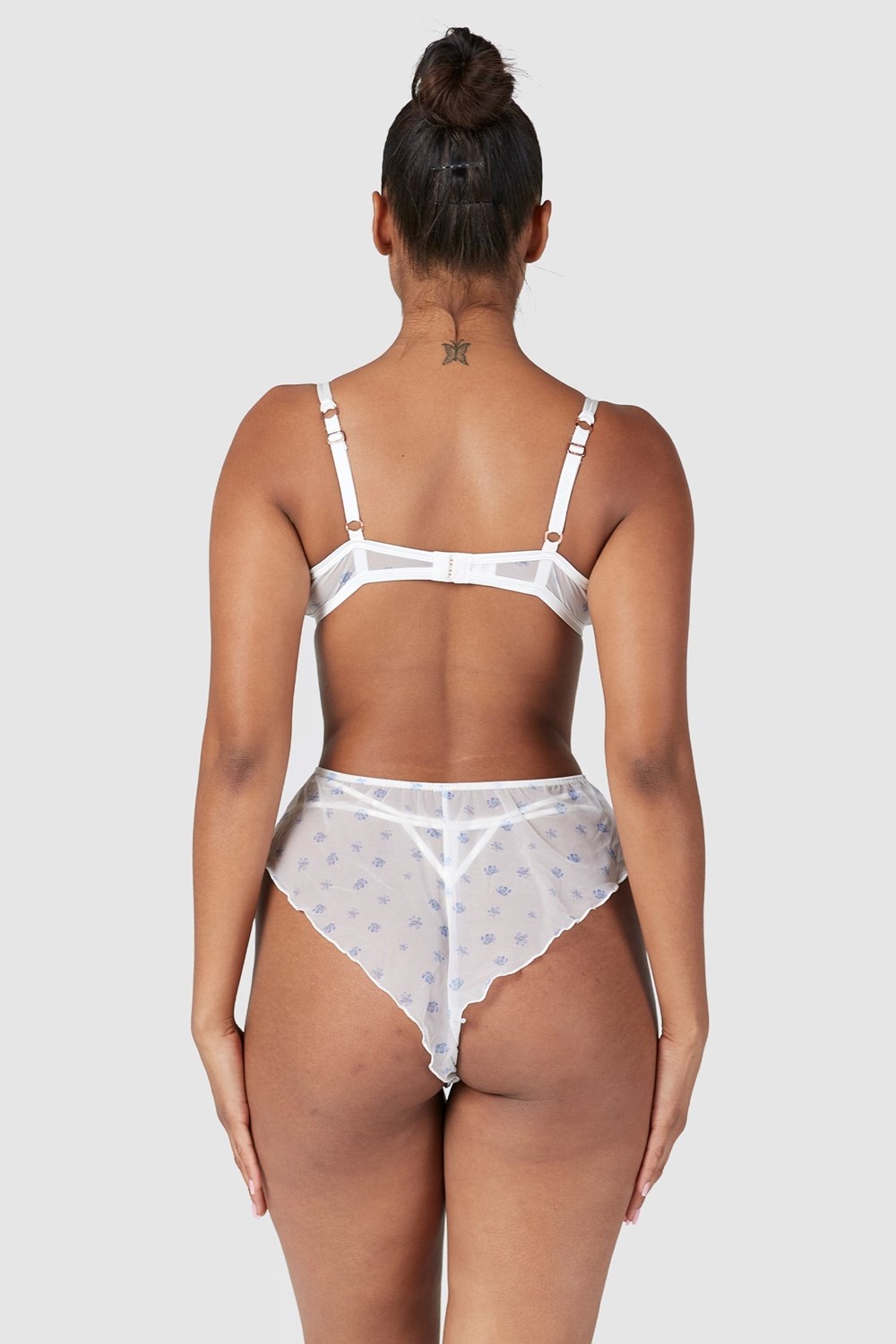 Lounge Underwear Perrie Intimates Set Blanche | DXTHIY-258