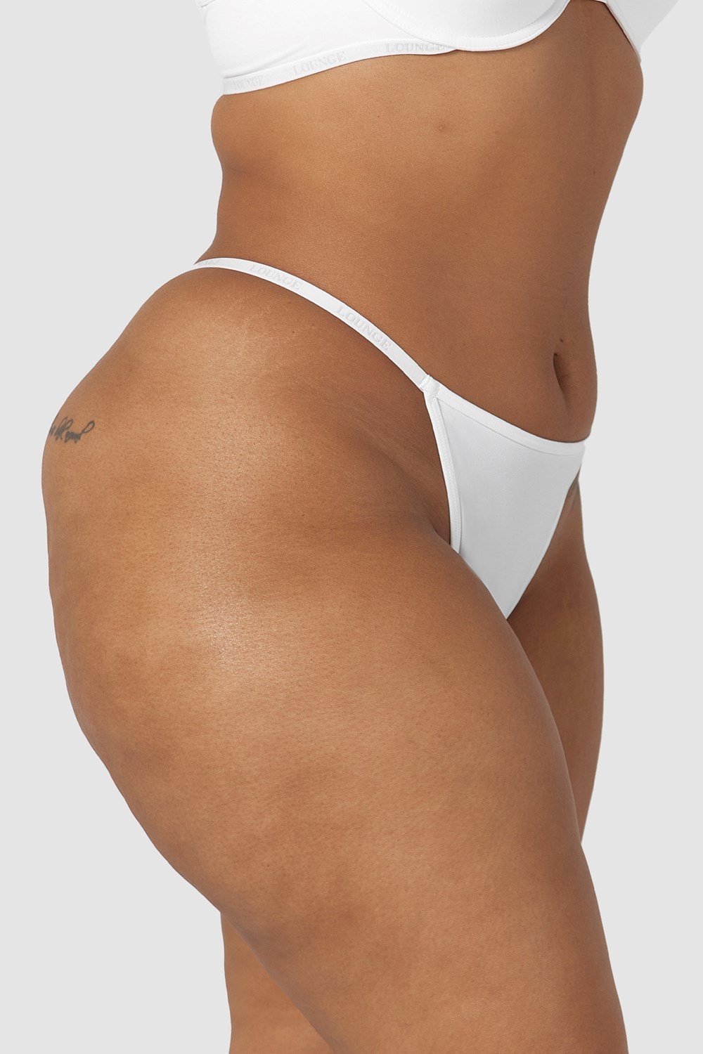 Lounge Underwear Smooth Classiche Lanières Blanche | UHWZXV-287