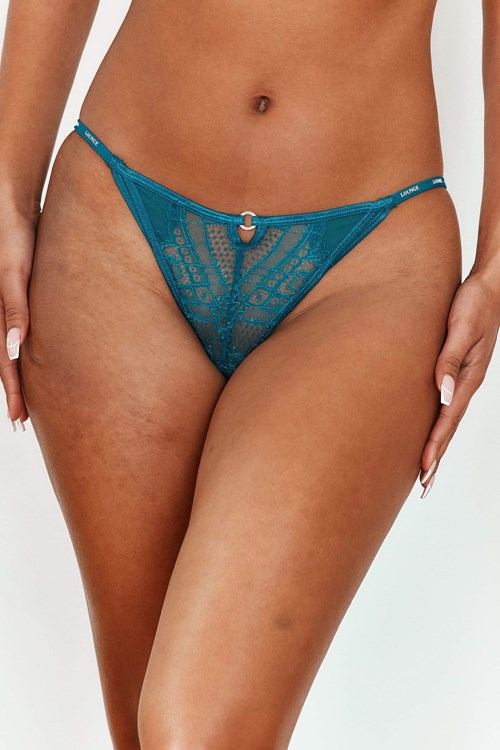 Lounge Underwear Charmed Briefs Turquoise | LQKCAE-573